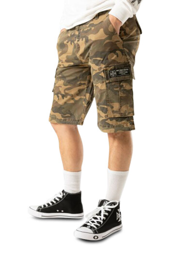 West Coast Choppers Shorts Cargo Vintage Kamuflasje West Coast Choppers Shorts Cargo Vintage Kamuflasje