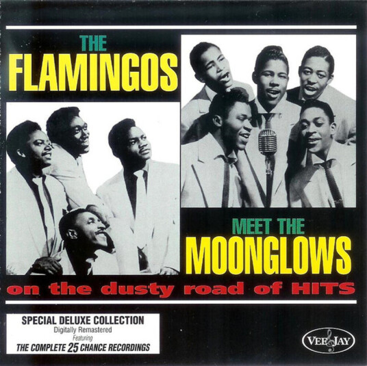 Flamingos & The Moonglows Flamingos Meet Moonglows On The Dusty Road Of Hits CD