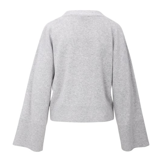 Cheddar Cardigan Grey XL Merino cardigan