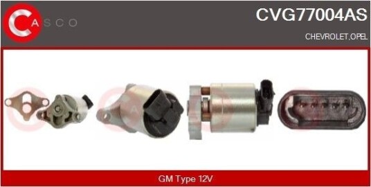 EGR-ventil CASCO CVG77004AS