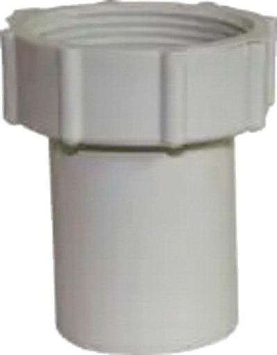 Smartline 40 mm PP 1" / 1 1/4" overgang off white