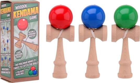 Techwo Kendama-spill i tre sortiment Techwo Kendama-spill i tre sortiment
