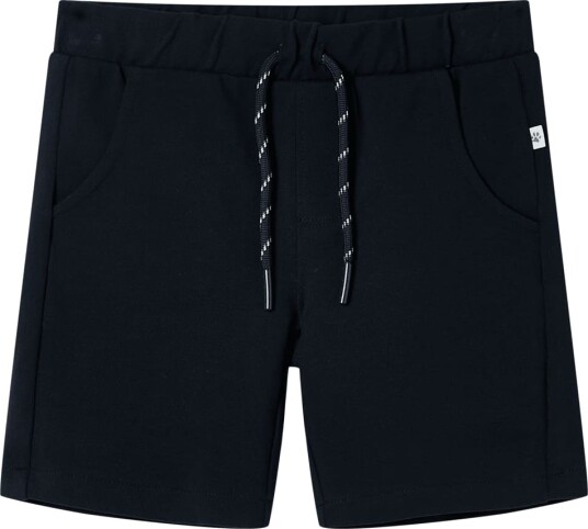 Barneshorts med snor marineblå 128