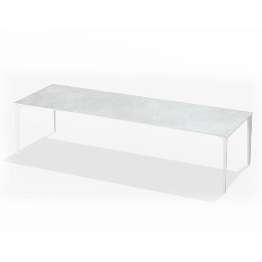 Fast Allsize Spisebord 301x101 cm GRES White / Gres Snow