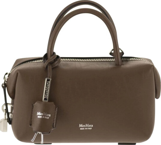Max Mara Dame Vesker Brun ONE SIZE, Max Mara Dame Vesker Brun ONE SIZE,