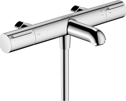 Hg Ecostat Element Termostat - Kar-/Brus Uden Rosetter Og Forskruninger Krom