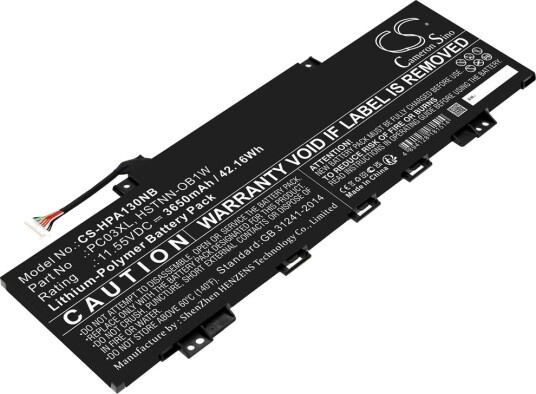 Batteri til HP Pavilion Aero 13-be0141AU etc