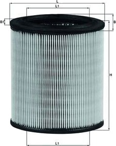 Luftfilter MAHLE ORIGINAL LX 715 Luftfilter MAHLE ORIGINAL LX 715