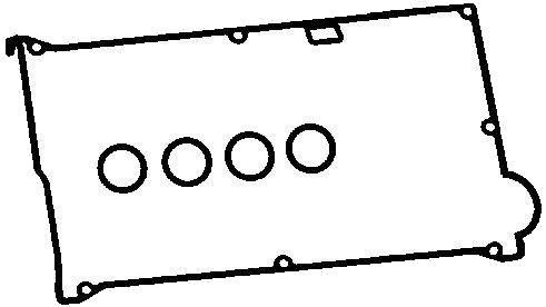 BGA RK3372 Tetningssett, topplokkdeksel