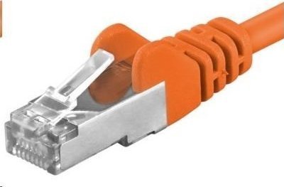 Premiumcord Patch-Kabel Cat6a S-Ftp Rj45-Rj45 Awg 26/7 7M Oransje