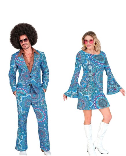 Parkostyme Blomstrete Blå Hippie Parkostyme Blomstrete Blå Hippie