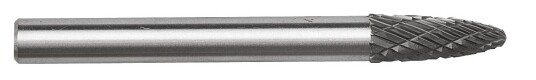 PELA 76507 Hardmetallfil roterende rundbueformet 6 mm Maskintilbehør & forbruk