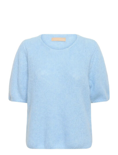 Culture Cucemilie Ss Pullover - Blue - S/M