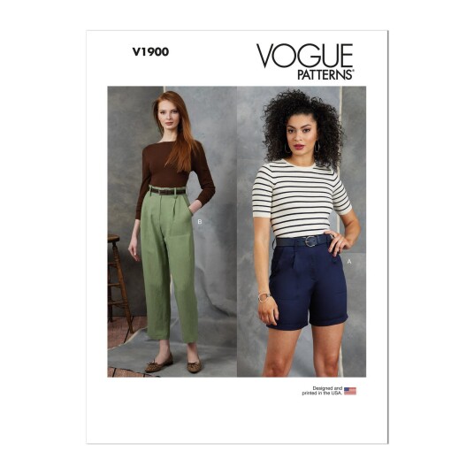 Vogue 1900 - Bukse & Shorts B5 (8-10-12-14-16)