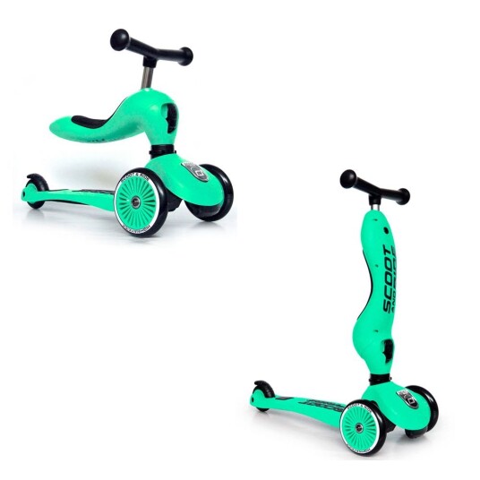 Scoot & Ride Scoot Og Ride Sparkesykkel Barn 15år Highwaykick 1, Grønn