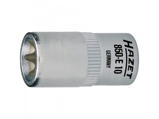 Hazet 850-E4, Stikkontakt, 1/4", Metrisk, 1 Hoder, E4, 1,1 Cm