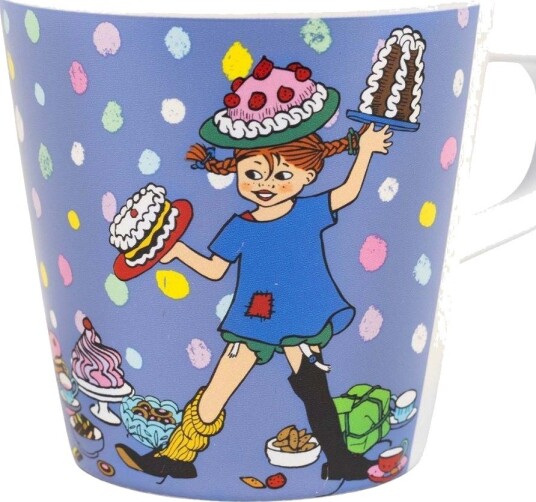 Pippi Bursdag Kopp Med Håndtak
