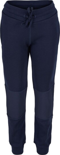 WoolLand Hallingskarvet Merino Ullbukse Gutt Blue Ink 134-140