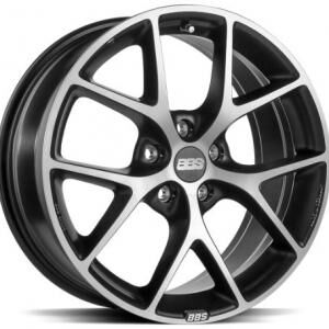 BBS SR Volcano Grey Diam Cut 8.5x19 5/112 ET46 B82