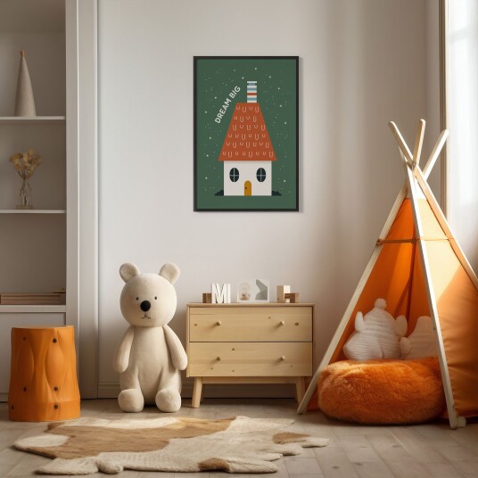 Plakat Dream Big House Plakat Dream Big House
