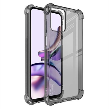 Imak Antiriper Motorola Moto G73 TPU-deksel Gjennomsiktig Svart