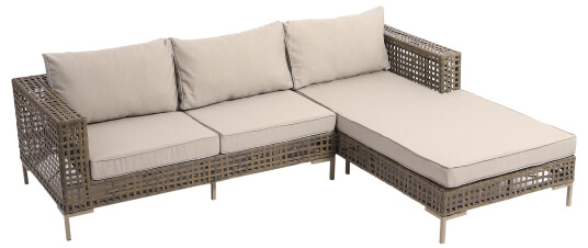 Venture Design Dottoria divansofa Natur med beige pute Natur