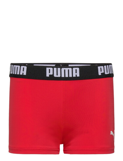 Puma Swim Puma Swim Boys Logo Trunks 1P Red 140 Puma Swim Puma Swim Boys Logo Trunks 1P Red 140