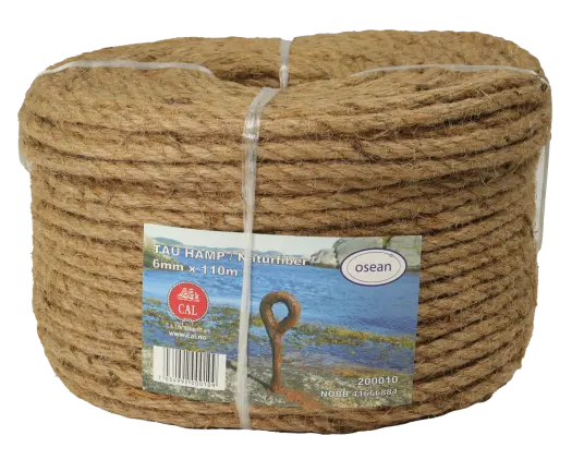 Tau Jute - 6 mm - 110m - Kveil