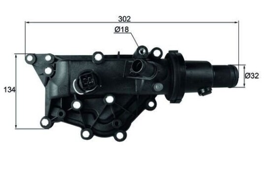 Termostat MAHLE ORIGINAL TH 60 89