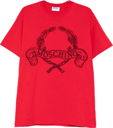 Moschino Herre Topper Rød S, Moschino Herre Topper Rød S,