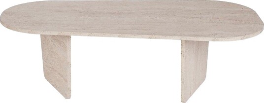 HomitiSalongbord Ovalis Beige