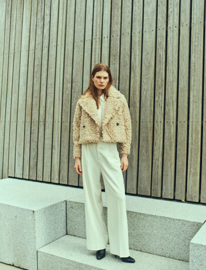 Copenhagen Muse Cmcurly-Jacket - Beige - S