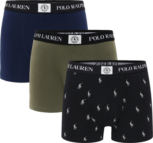 Polo Ralph Lauren Bci Cotton/Elastane 3Pk Trn Navy M