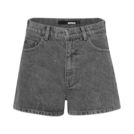 Rotate Birger Christensen Dame Shorts Grå W27, Rotate Birger Christensen Dame Shorts Grå W27,