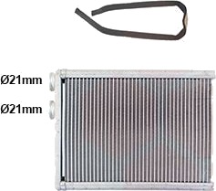 Varmeapparat register VAN WEZEL 40016703