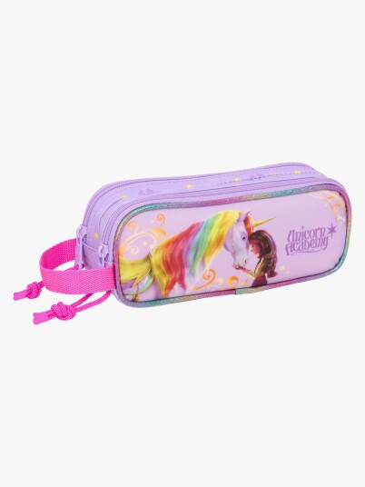 Unicorn Academy Dobbeltpennal Lilla Unicorn Academy Dobbeltpennal Lilla