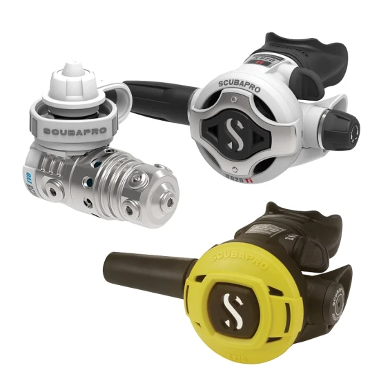 Scubapro Regulator sett MK25EVO/S620TI/S270 White Edition Scubapro Regulator sett MK25EVO/S620TI/S270 White Edition