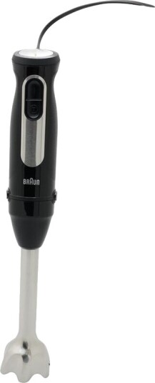 Braun Multiquick 5 Pro, Stav Mikser, 0,6 L, 1,2 M, 1000 W, Sort, Sølv