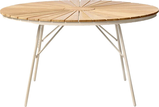 Cinas Ellen bord 130 cm Sandgrå / teak Cinas Ellen bord 130 cm Sandgrå / teak