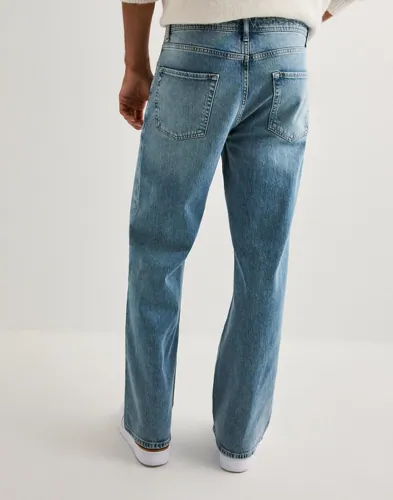 Que Sera Sera Glenn Flair Denim Jeans Blå Que Sera Sera Glenn Flair Denim Jeans Blå