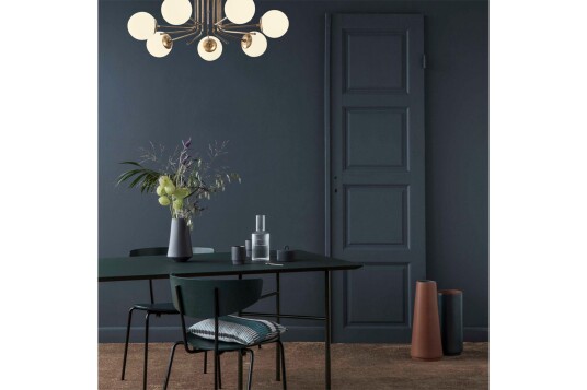 Taklampe Mirantes Gull | Hvit