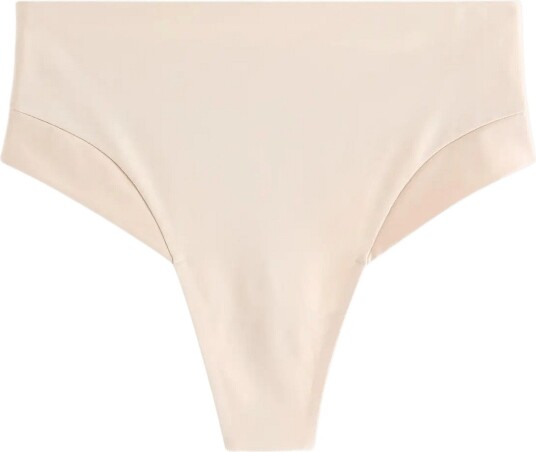 Lindex Seamless Briefs With High Waist Beige L