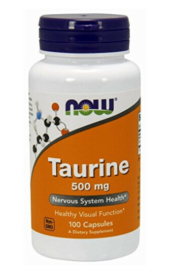 Now Foods Taurine 100x500mg Now Foods Taurine 100x500mg