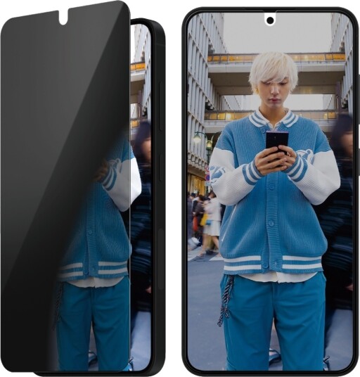 PanzerGlass Privacy Skjermbeskytter til Samsung Galaxy S25 - Ultra-Wide Fit