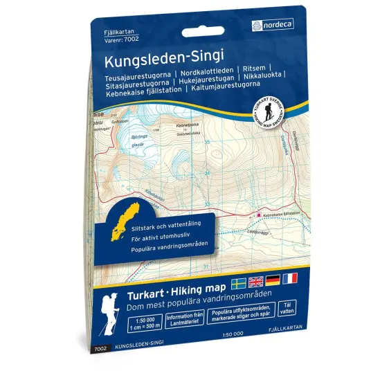 Kungsleden-Singi 1:50 000 Kungsleden-Singi 1:50 000