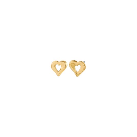 Pilgrim Iris Earrings Gold Plated Gold ONE SIZE Pilgrim Iris Earrings Gold Plated Gold ONE SIZE