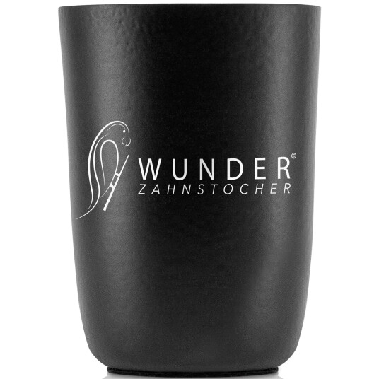 Aluminium Tanndstikholder WUNDER ZAHNSTOCKER SVART