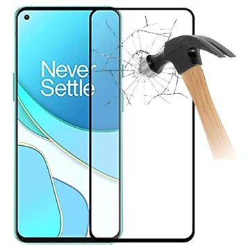Full Cover OnePlus Nord N100 Beskyttelsesglass Svart