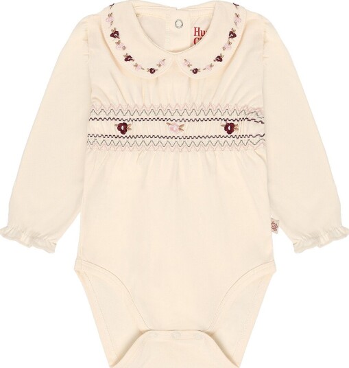 Hust and Claire Body I/e   HCBritt Smock   Off White   Hust and Claire   62   Langermet Body   Beige