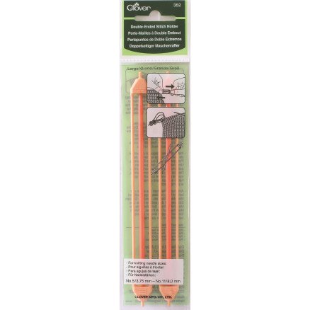 Clover Maskeholder 2 stk 16,5 cm til pinnenr 3,75-8,0mm